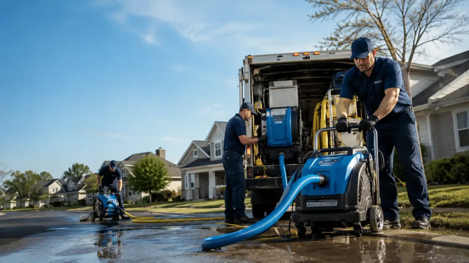 Flood Damage Cleanup in Lavalette, WV
